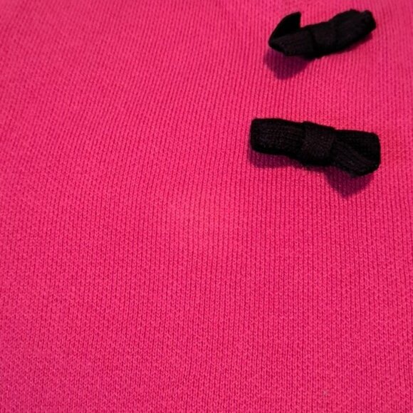 Deux par deux girls size 8 sweater dress houndstooth bottom pink top - Picture 7 of 7